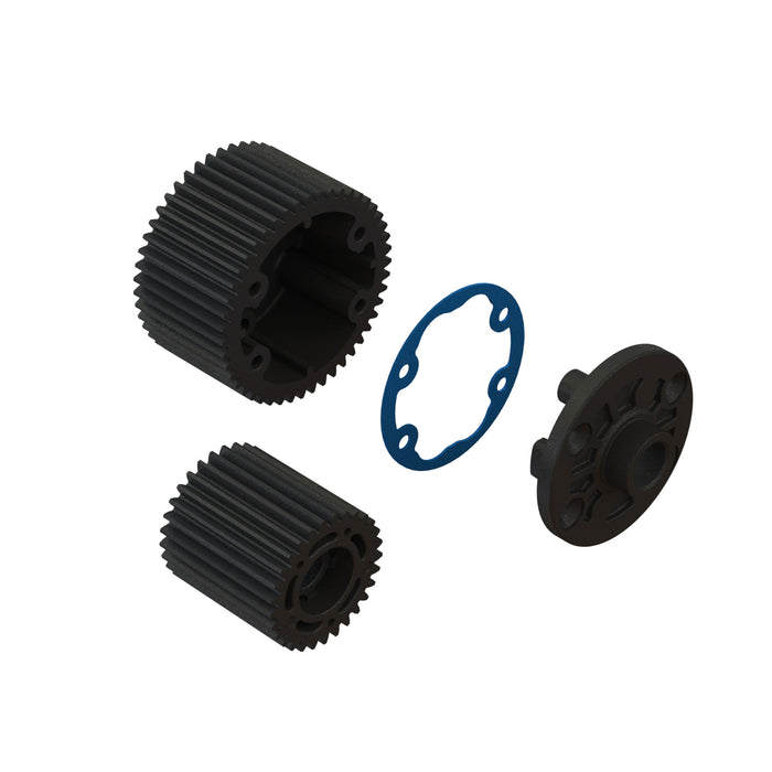 ARA311095 Arrma Diff Case and Idler Gear Set (47/29T, 0.8M)