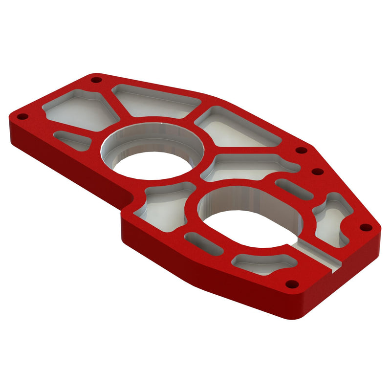 ARA311192 Arrma Aluminium Motor Mount Plate For Center Diff