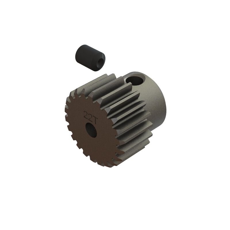 ARA311208 ARRMA Pinion Gear 22T 0.5 MOD CNC 2.3mm Bore
