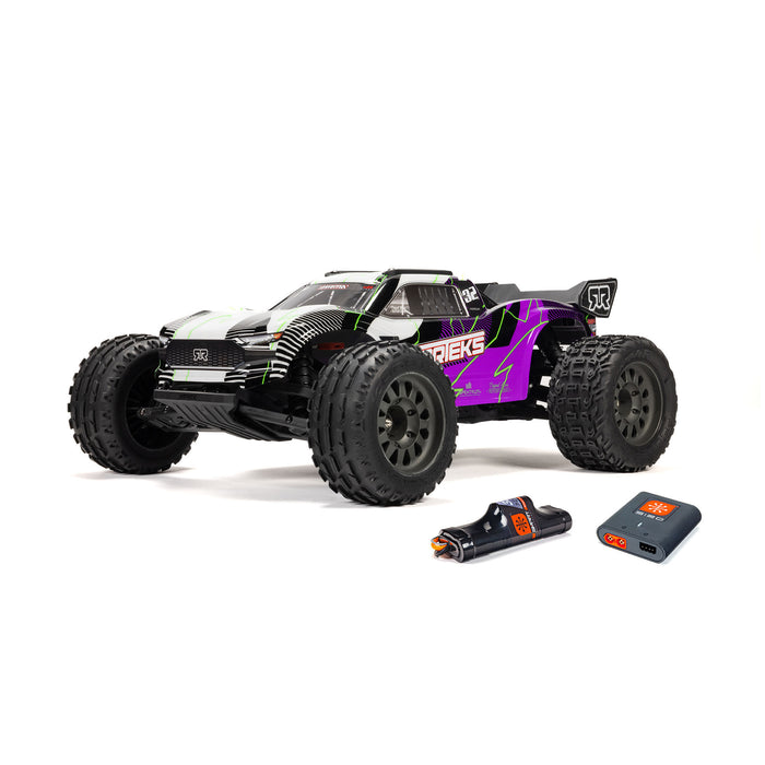 ARA3205ST ARRMA 1/10 VORTEKS 2WD RTR Brushed Stadium Truck (Battery & Charger Included), Available in Purple and Orange