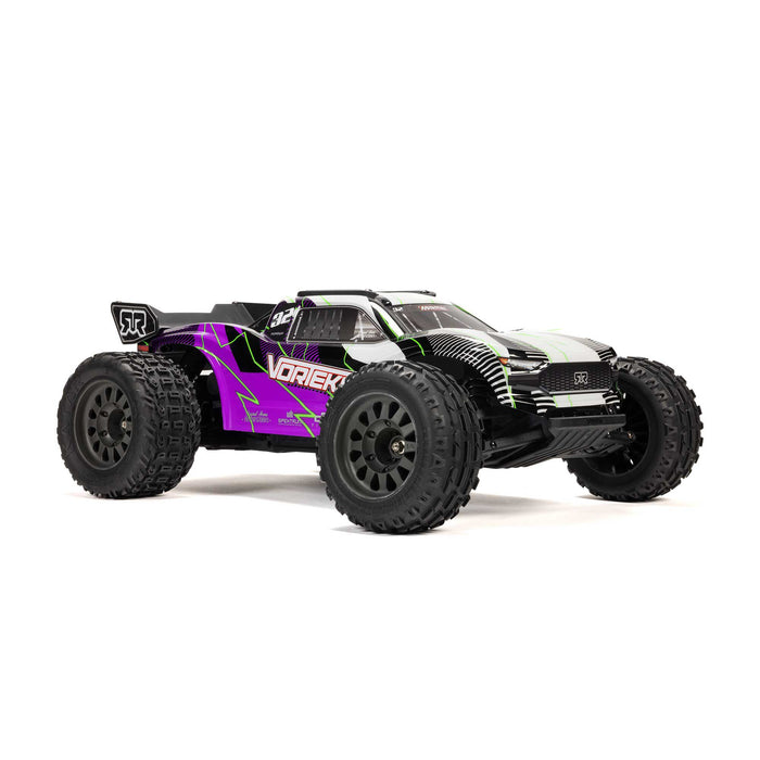 ARA3205ST ARRMA 1/10 VORTEKS 2WD RTR Brushed Stadium Truck (Battery & Charger Included), Available in Purple and Orange