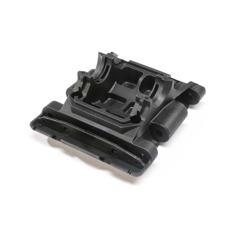ARA320673 ARRMA Rear Lower Skid/Gearbox Mount (Black)