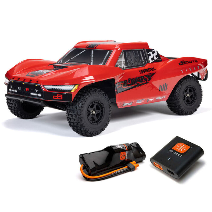 ARA3221ST Arrma 1/10 FURY 2WD RTR Brushed Short Course Truck (Battery & Charger Included)