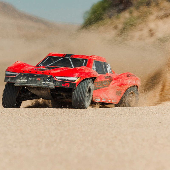 ARA3221ST Arrma 1/10 FURY 2WD RTR Brushed Short Course Truck (Battery & Charger Included)