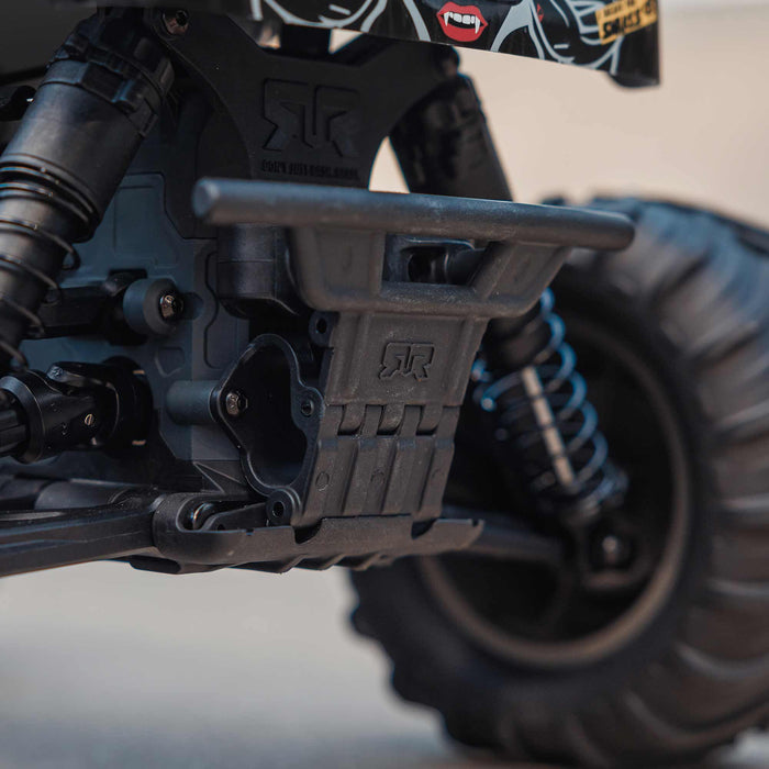 ARA3230SKT1 Arrma 1/10 GORGON 2WD RTA Kit Brushed Monster Truck (Battery & Charger Included), Gun Metal