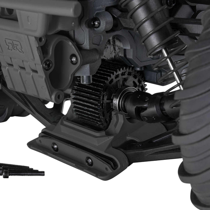 ARA3230SKT1 Arrma 1/10 GORGON 2WD RTA Kit Brushed Monster Truck (Battery & Charger Included), Gun Metal