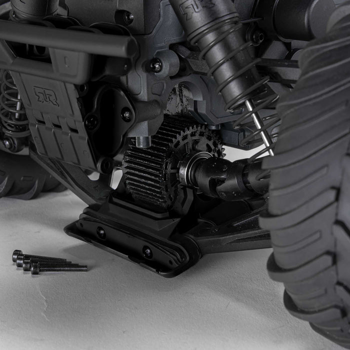 ARA3230SKT2 Arrma 1/10 GORGON 2WD RTA Kit Brushed Monster Truck (Battery & Charger Included), Clear