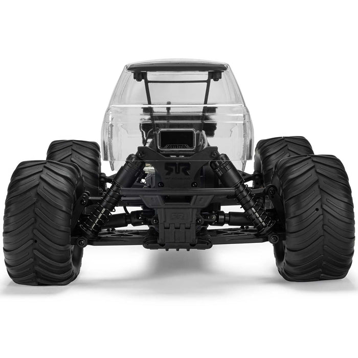ARA3230SKT2 Arrma 1/10 GORGON 2WD RTA Kit Brushed Monster Truck (Battery & Charger Included), Clear