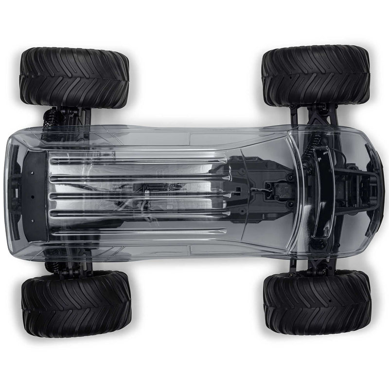 ARA3230SKT2 Arrma 1/10 GORGON 2WD RTA Kit Brushed Monster Truck (Battery & Charger Included), Clear