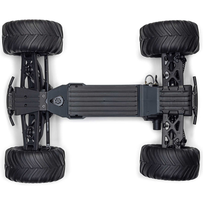 ARA3230SKT2 Arrma 1/10 GORGON 2WD RTA Kit Brushed Monster Truck (Battery & Charger Included), Clear