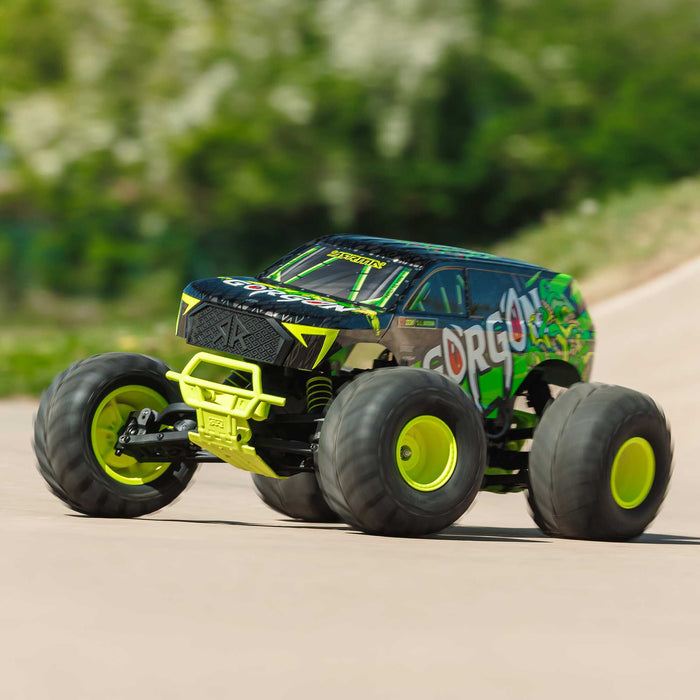 ARA3230ST - Arrma 1/10th GORGON 4X2 MEGA 550 Brushed Monster Truck RTR w/ Battery & Charger