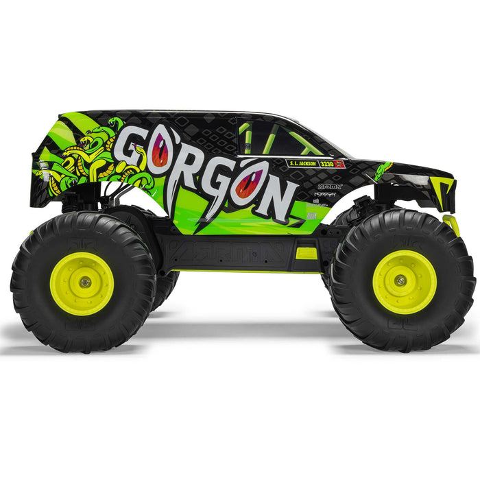 ARA3230ST - Arrma 1/10th GORGON 4X2 MEGA 550 Brushed Monster Truck RTR w/ Battery & Charger