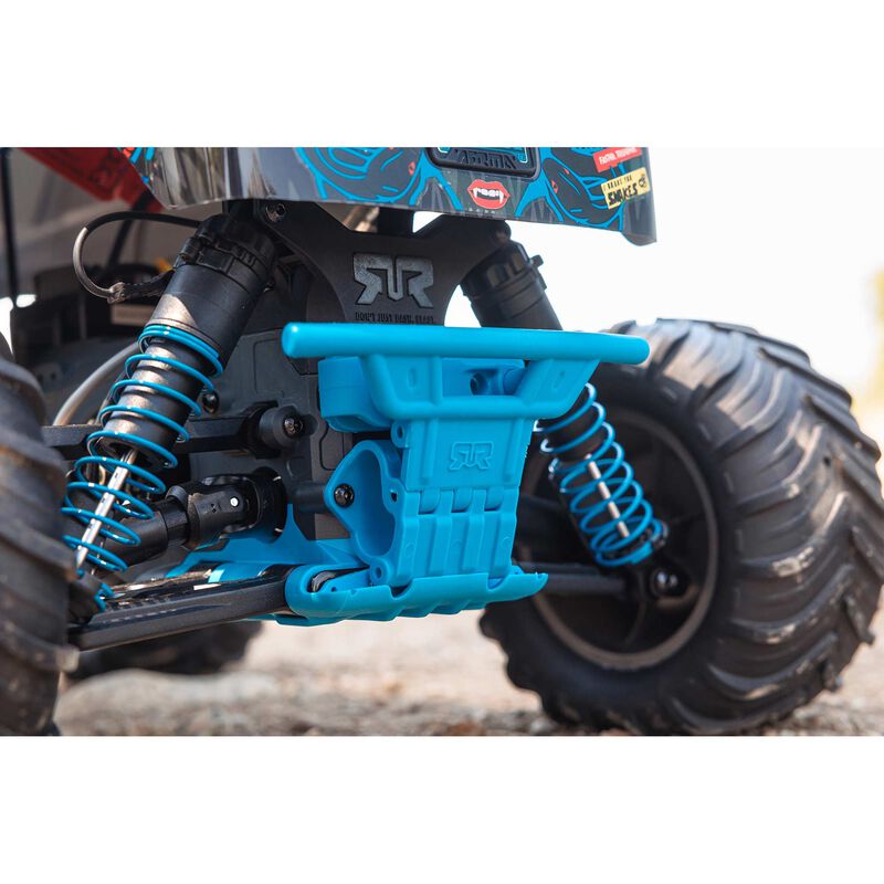 Arrma ARA3230T1 1/10 GORGON 4X2 MEGA 550 Brushed Monster Truck RTR, BLUE