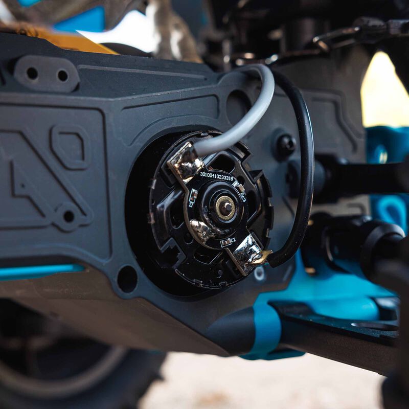 Arrma ARA3230T1 1/10 GORGON 4X2 MEGA 550 Brushed Monster Truck RTR, BLUE