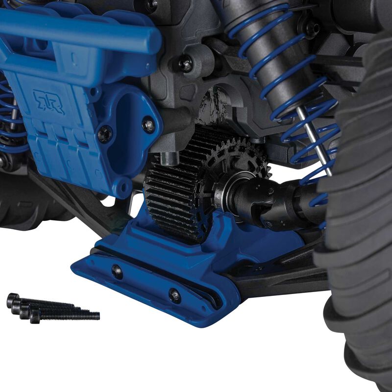 Arrma ARA3230T1 1/10 GORGON 4X2 MEGA 550 Brushed Monster Truck RTR, BLUE