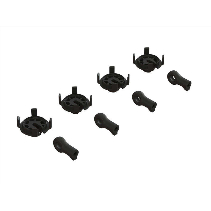 ARA330569 Arrma Shock Rod End & Spring Perch Set (4 Shocks)