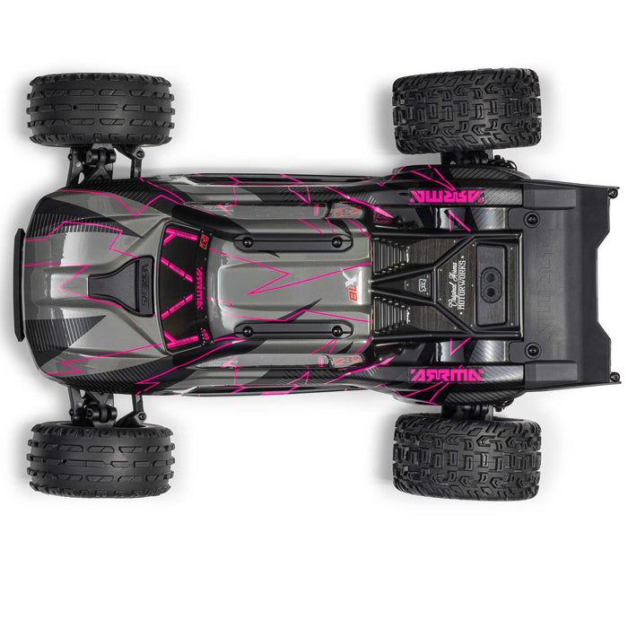 ARA3505T Arrma 1/10 VORTEKS 223S DSC 2WD RTR Brushless Stadium Truck, Pink