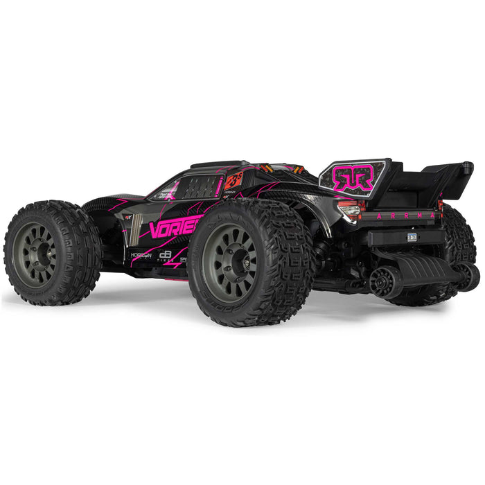 ARA3505T Arrma 1/10 VORTEKS 223S DSC 2WD RTR Brushless Stadium Truck, Pink