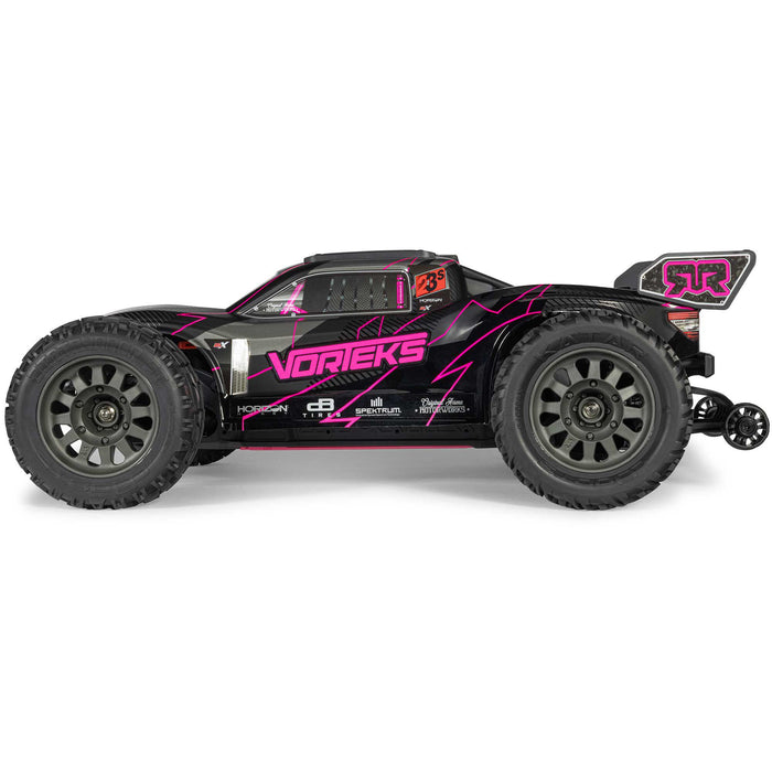 ARA3505T Arrma 1/10 VORTEKS 223S DSC 2WD RTR Brushless Stadium Truck, Pink