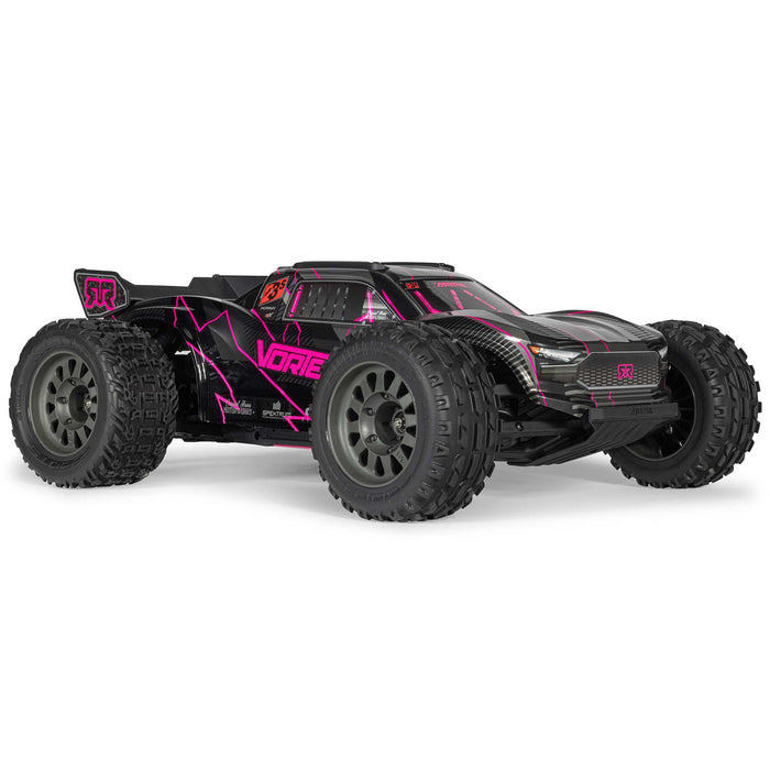 ARA3505T Arrma 1/10 VORTEKS 223S DSC 2WD RTR Brushless Stadium Truck, Pink