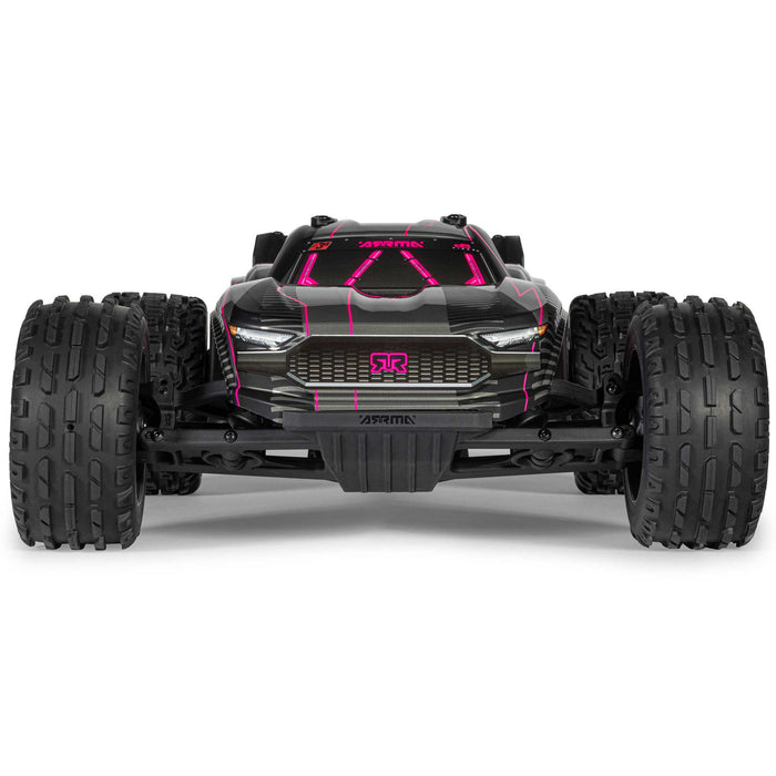 ARA3505T Arrma 1/10 VORTEKS 223S DSC 2WD RTR Brushless Stadium Truck, Pink