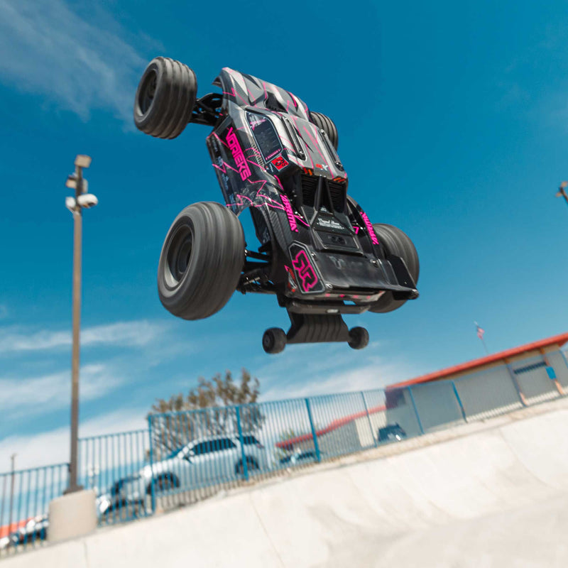 ARA3505T Arrma 1/10 VORTEKS 223S DSC 2WD RTR Brushless Stadium Truck, Pink
