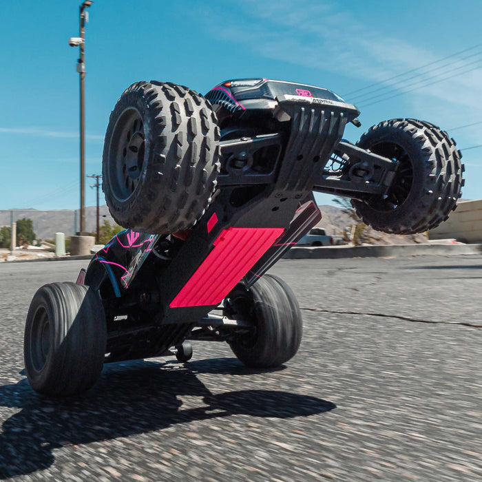 ARA3505T Arrma 1/10 VORTEKS 223S DSC 2WD RTR Brushless Stadium Truck, Pink