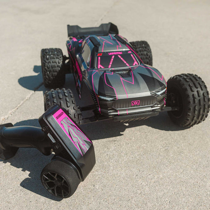 ARA3505T Arrma 1/10 VORTEKS 223S DSC 2WD RTR Brushless Stadium Truck, Pink