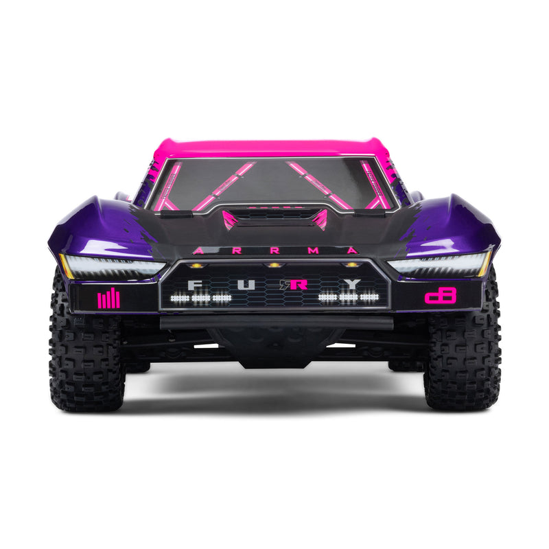 ARA3521T Arrma 1/10 FURY 223S BLX Brushless 2WD Short Course Truck RTR with DSC