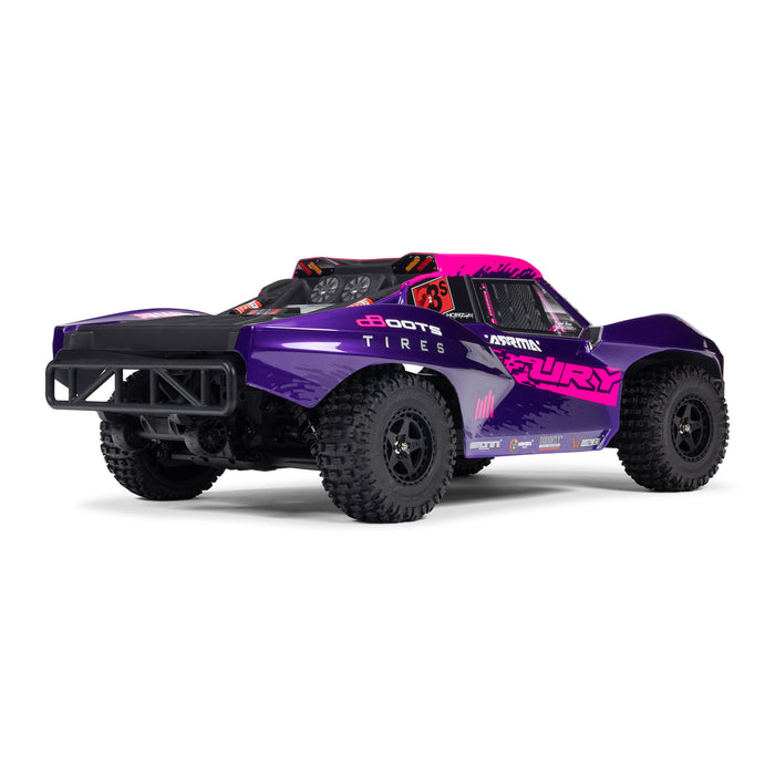 ARA3521T Arrma 1/10 FURY 223S BLX Brushless 2WD Short Course Truck RTR with DSC