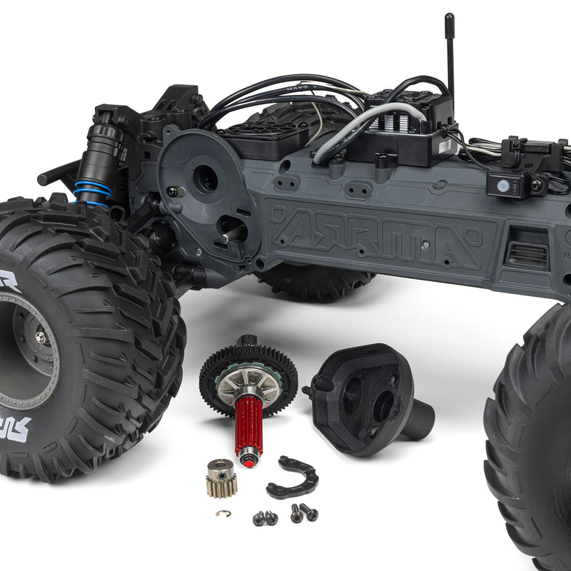 ARA3530SFFT1 "PREORDER" Arrma 1/10 FREEDOM FLYER 223S 2WD RTR Brushless Monster Truck (Battery & Charger Included)