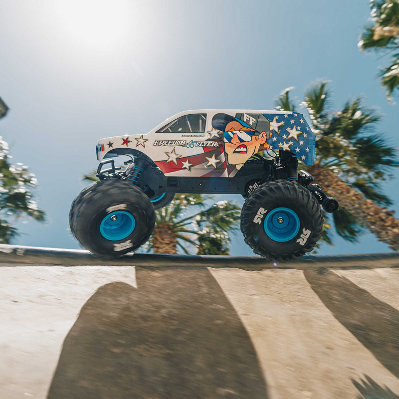 ARA3530SFFT1 "PREORDER" Arrma 1/10 FREEDOM FLYER 223S 2WD RTR Brushless Monster Truck (Battery & Charger Included)