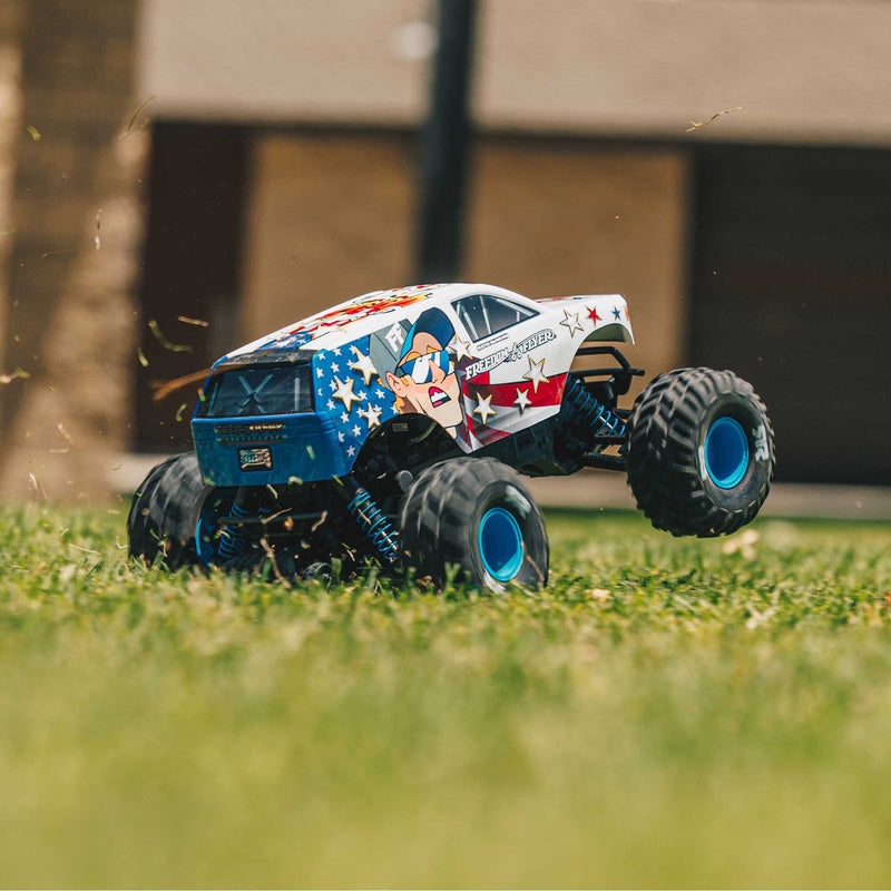 ARA3530SFFT1 "PREORDER" Arrma 1/10 FREEDOM FLYER 223S 2WD RTR Brushless Monster Truck (Battery & Charger Included)