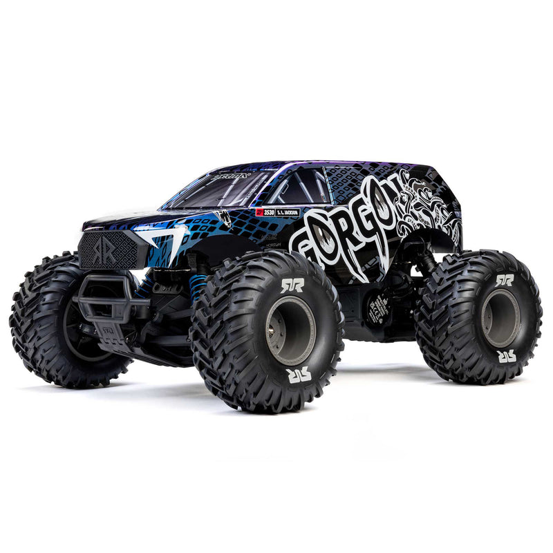 ARA3530T Arrma Gorgon 223S 1/10 RTR Brushless 2WD Monster Truck w/SLT2 2.4GHz Radio & DSC