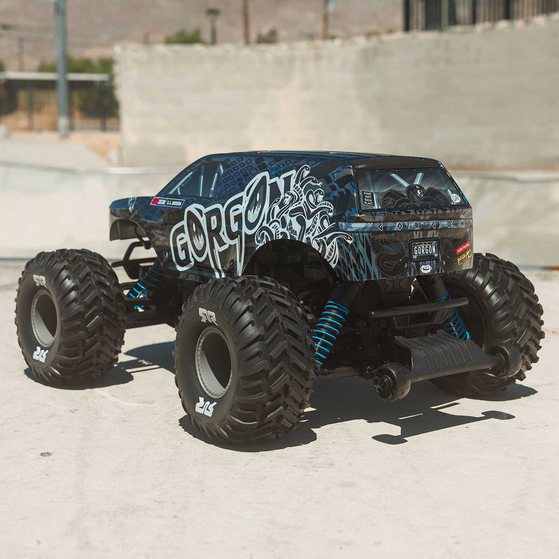 ARA3530T Arrma Gorgon 223S 1/10 RTR Brushless 2WD Monster Truck w/SLT2 2.4GHz Radio & DSC