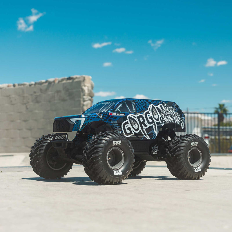 ARA3530T Arrma Gorgon 223S 1/10 RTR Brushless 2WD Monster Truck w/SLT2 2.4GHz Radio & DSC