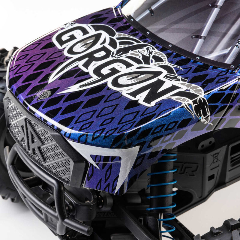 ARA3530T Arrma Gorgon 223S 1/10 RTR Brushless 2WD Monster Truck w/SLT2 2.4GHz Radio & DSC