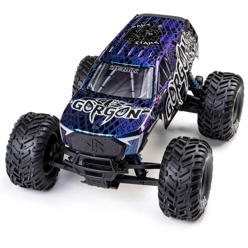 ARA3530T Arrma Gorgon 223S 1/10 RTR Brushless 2WD Monster Truck w/SLT2 2.4GHz Radio & DSC