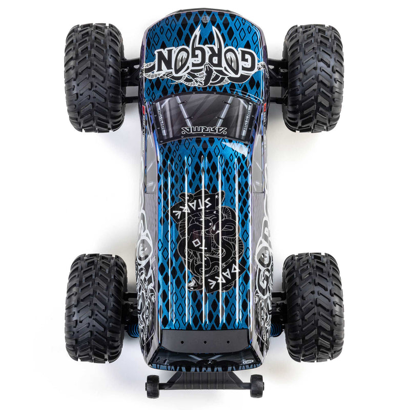 ARA3530T Arrma Gorgon 223S 1/10 RTR Brushless 2WD Monster Truck w/SLT2 2.4GHz Radio & DSC