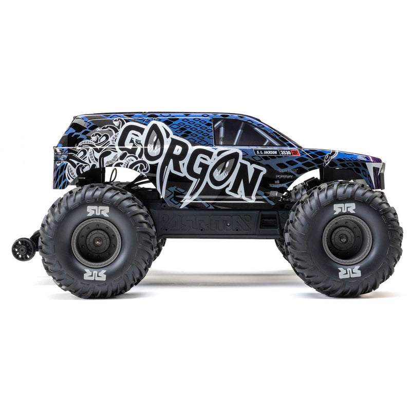 ARA3530T Arrma Gorgon 223S 1/10 RTR Brushless 2WD Monster Truck w/SLT2 2.4GHz Radio & DSC