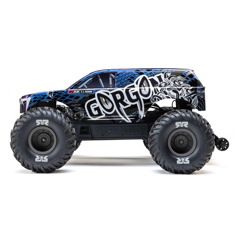 ARA3530T Arrma Gorgon 223S 1/10 RTR Brushless 2WD Monster Truck w/SLT2 2.4GHz Radio & DSC