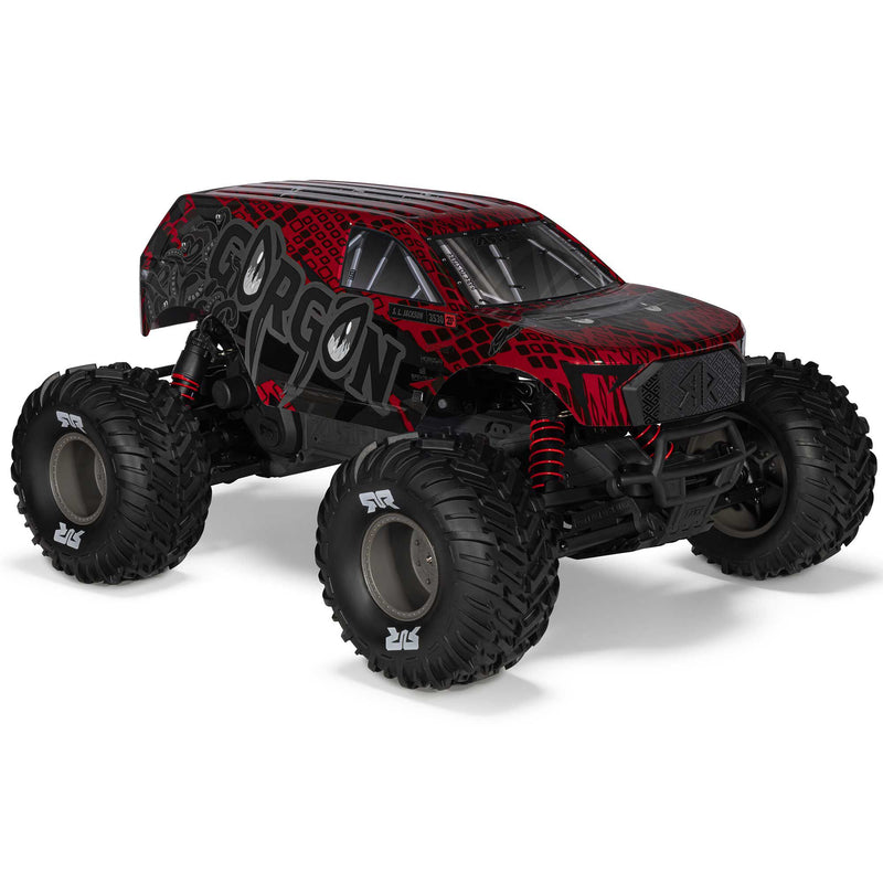 ARA3530T Arrma Gorgon 223S 1/10 RTR Brushless 2WD Monster Truck w/SLT2 2.4GHz Radio & DSC
