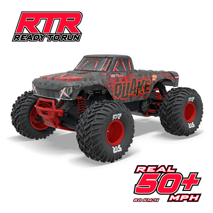 ARA3537T - Arrma 1/10 QUAKE 223S DSC 2WD RTR Brushless Monster Truck