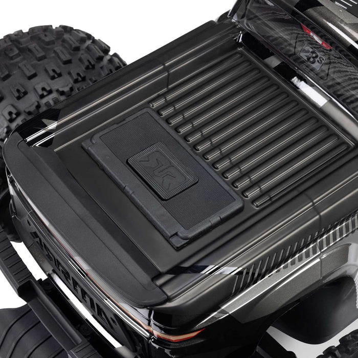 ARA4302V4T ARRMA 1/10 GRANITE 223S DSC 4X4 RTR Brushless Monster Truck, Gun Metal