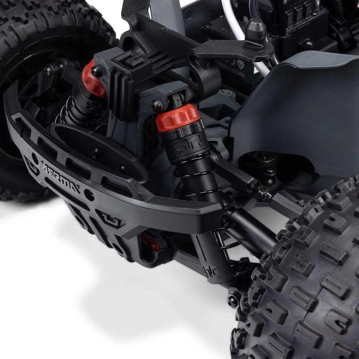 ARA4302V4T ARRMA 1/10 GRANITE 223S DSC 4X4 RTR Brushless Monster Truck, Gun Metal