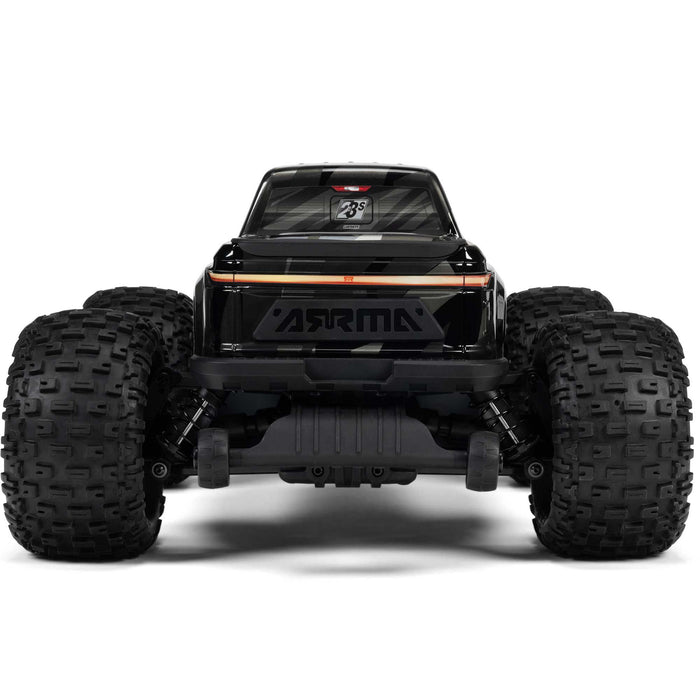 ARA4302V4T ARRMA 1/10 GRANITE 223S DSC 4X4 RTR Brushless Monster Truck, Gun Metal