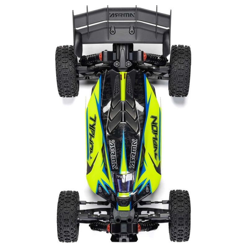 ARA4306V4T Arrma 1/8 TYPHON 223S BLX Brushless 4X4 Buggy RTR with DSC