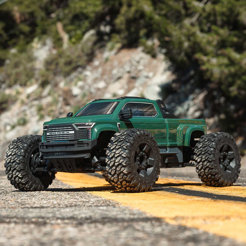 ARA4312V4T Arrma Big Rock Crew Cab 1/10 BIG ROCK 223S DSC 4X4 RTR Brushless Monster Truck