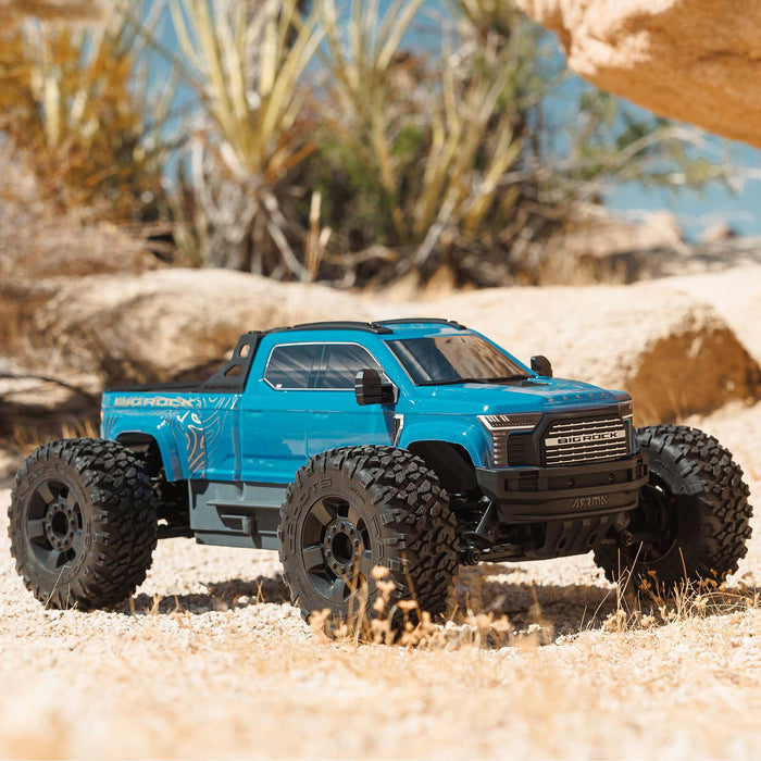 ARA4312V4T Arrma Big Rock Crew Cab 1/10 BIG ROCK 223S DSC 4X4 RTR Brushless Monster Truck