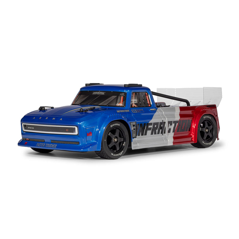 ARA4315V4T Arrma 1/8 INFRACTION 223S DSC 4X4 RTR Brushless All-Road Street Bash Truck
